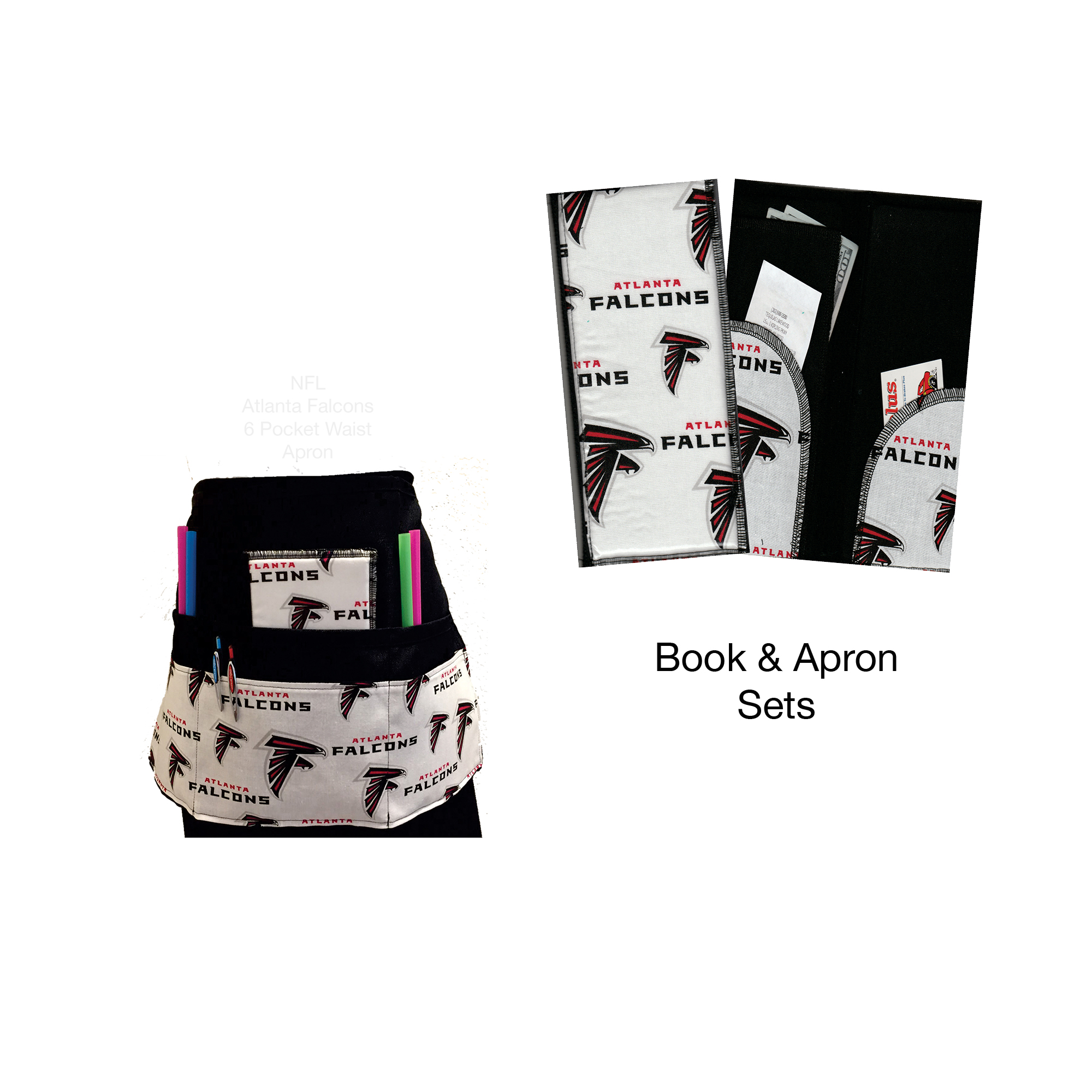 NFL Atlanta Falcons Book & Apron Set