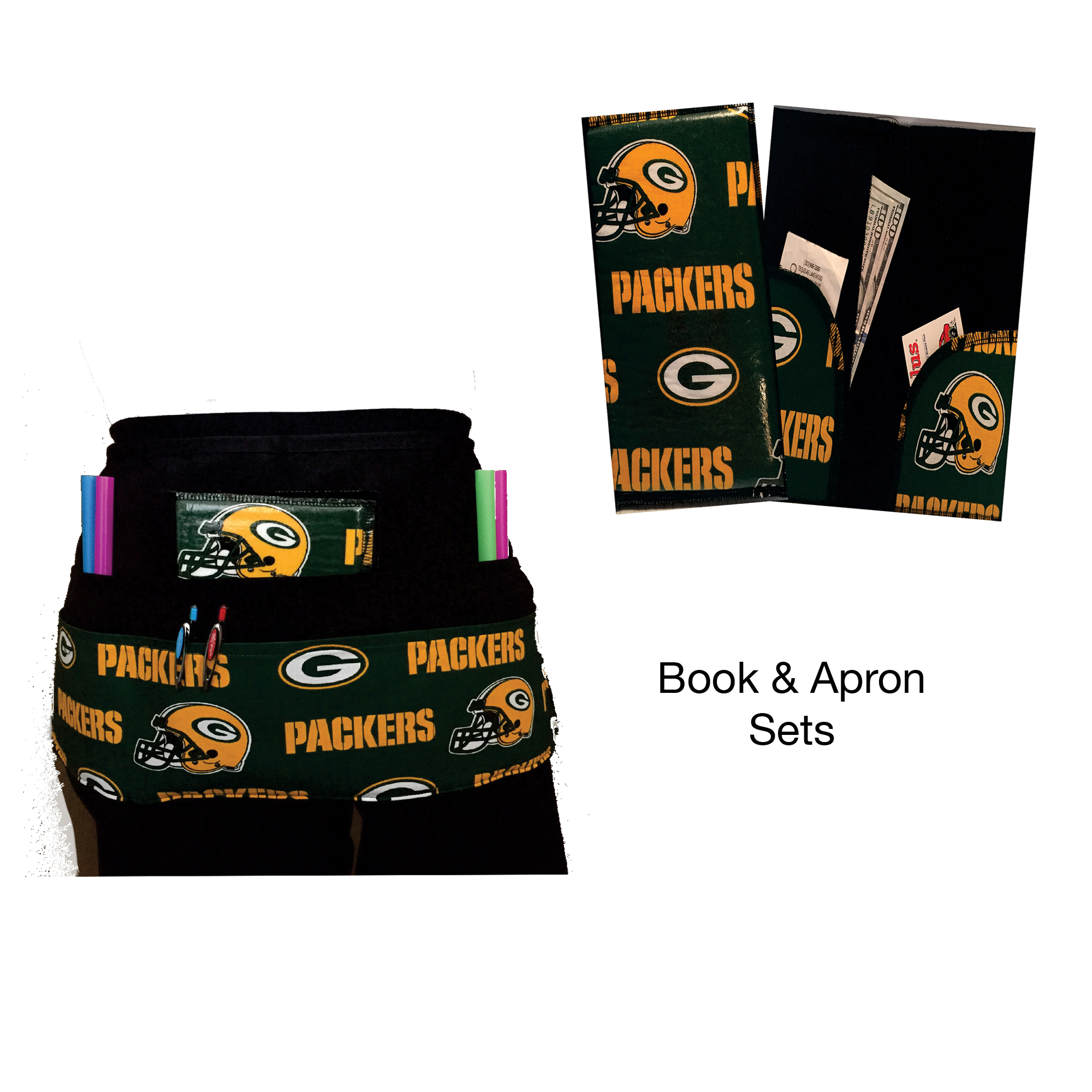 NFL Green Bay Packers Book & Apron Set - Snazzy Server