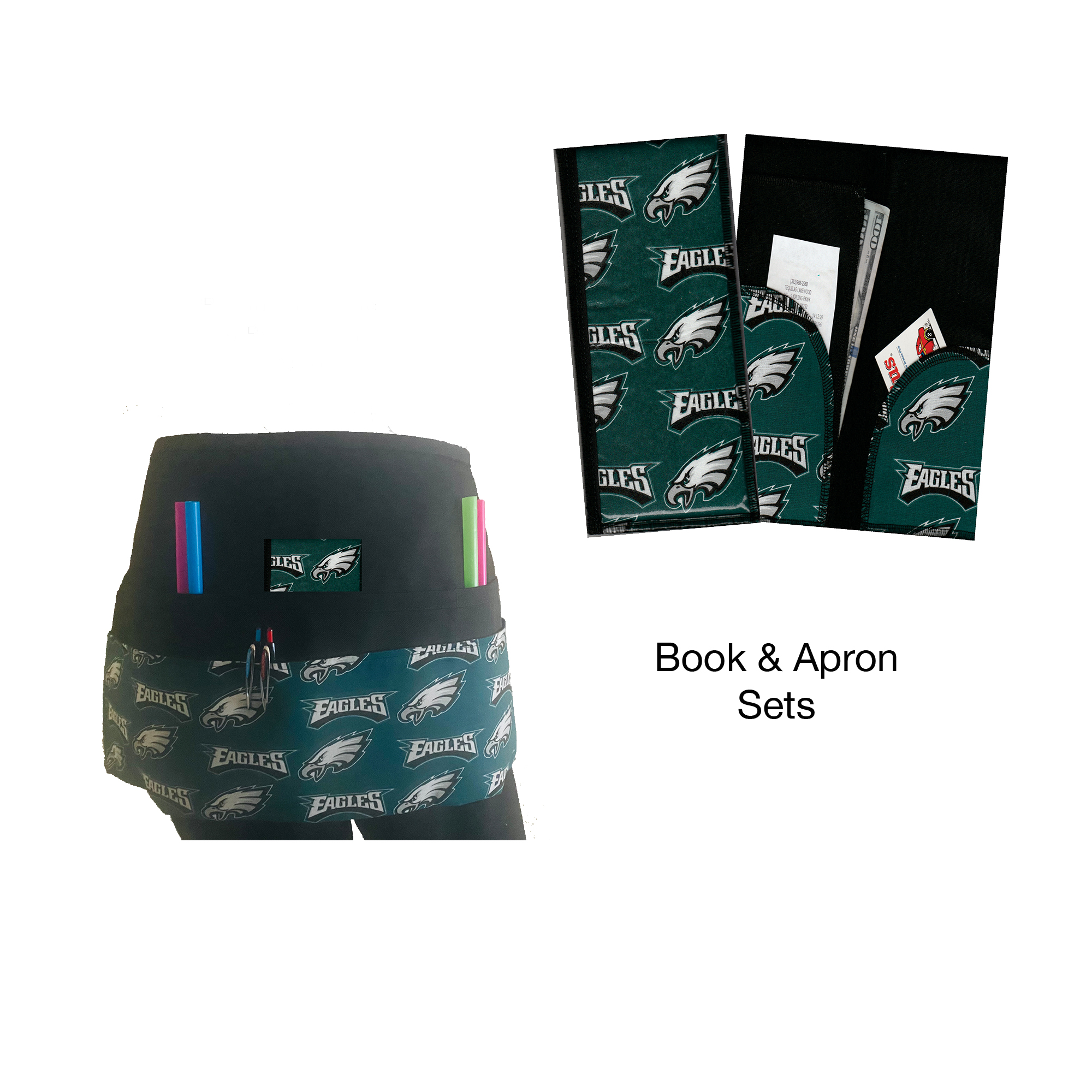 NFL Philadelphia Eagles Book & Apron Set