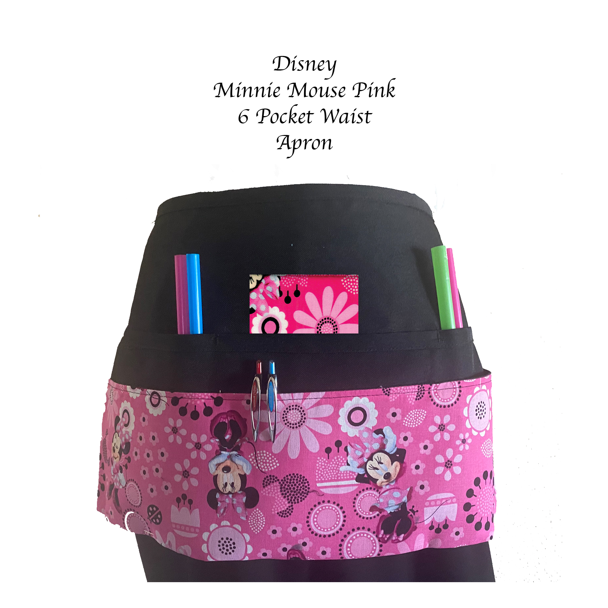 Minnie Mouse Pink Apron