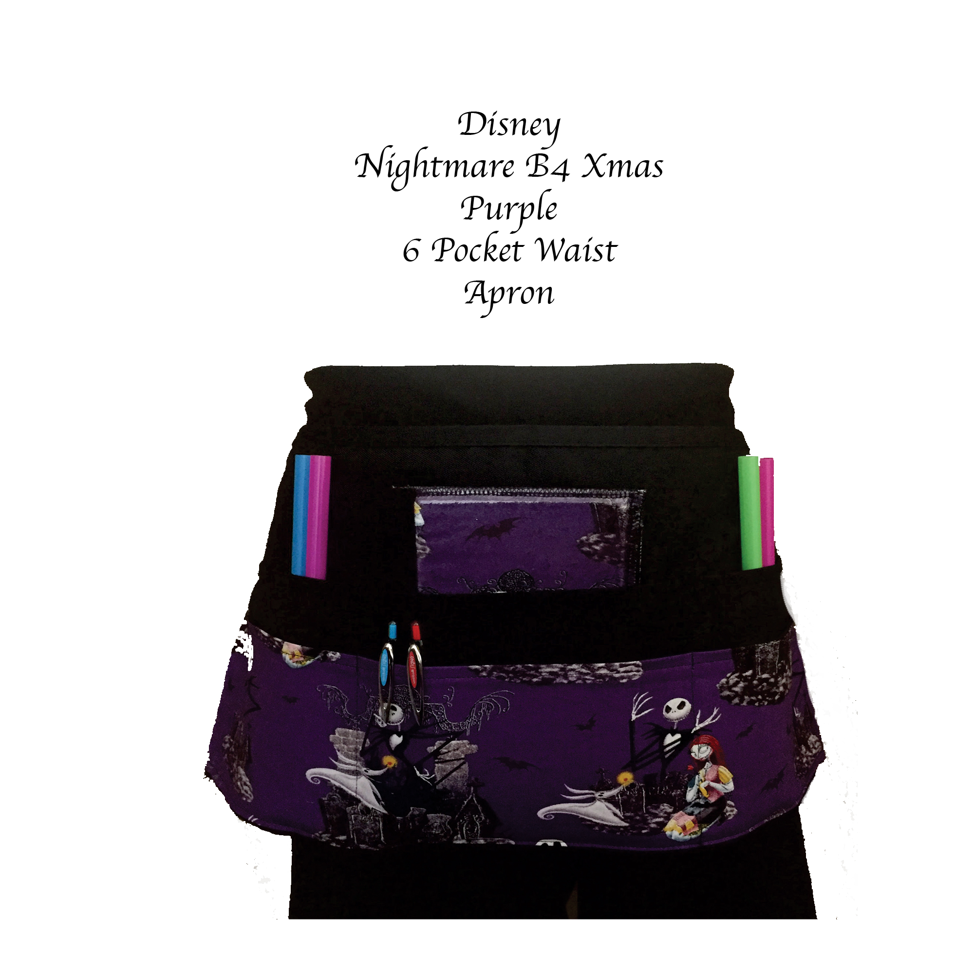 Nightmare B4 Xmas Purple Apron