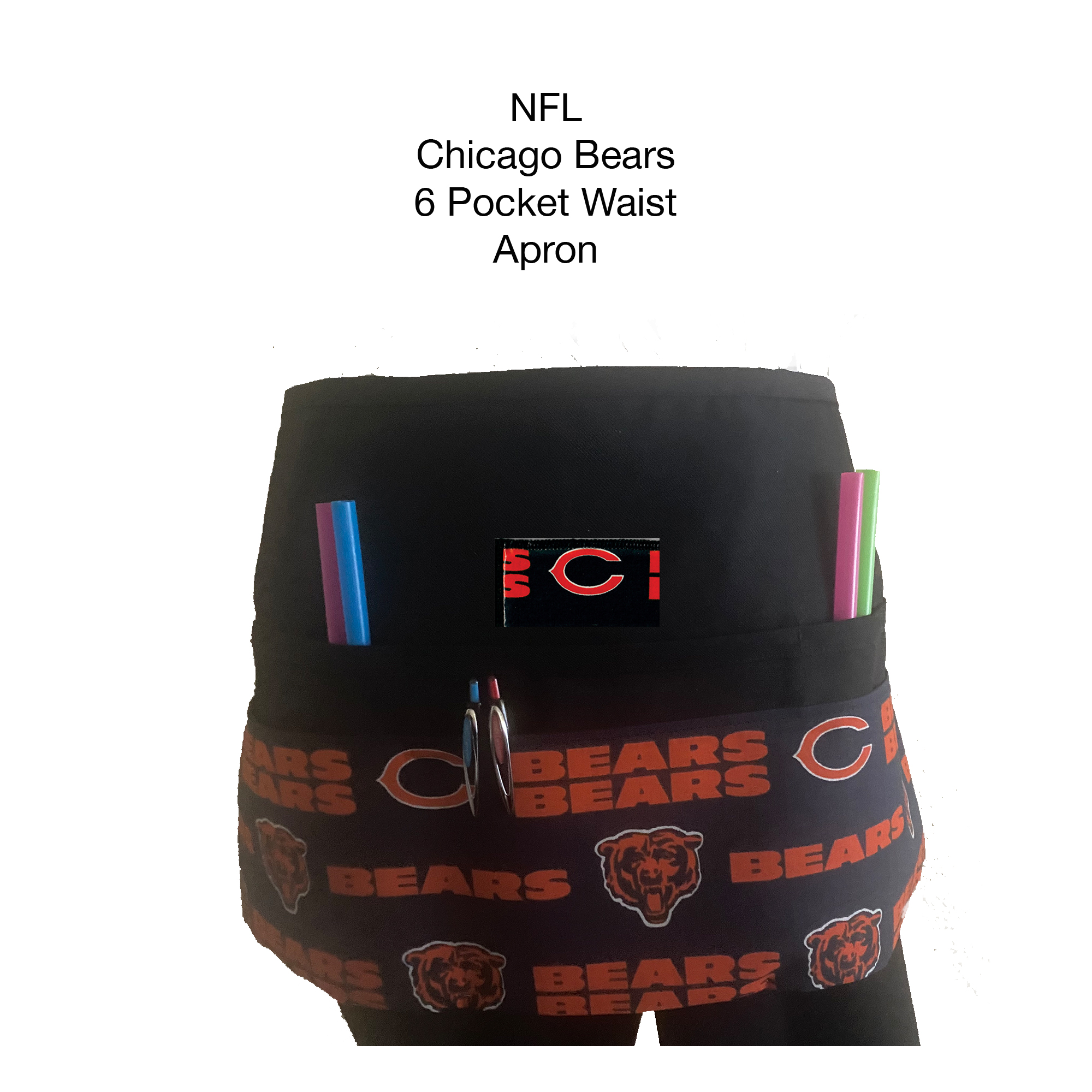 Chicago Bears Plaid Apron – Studio Ten Design