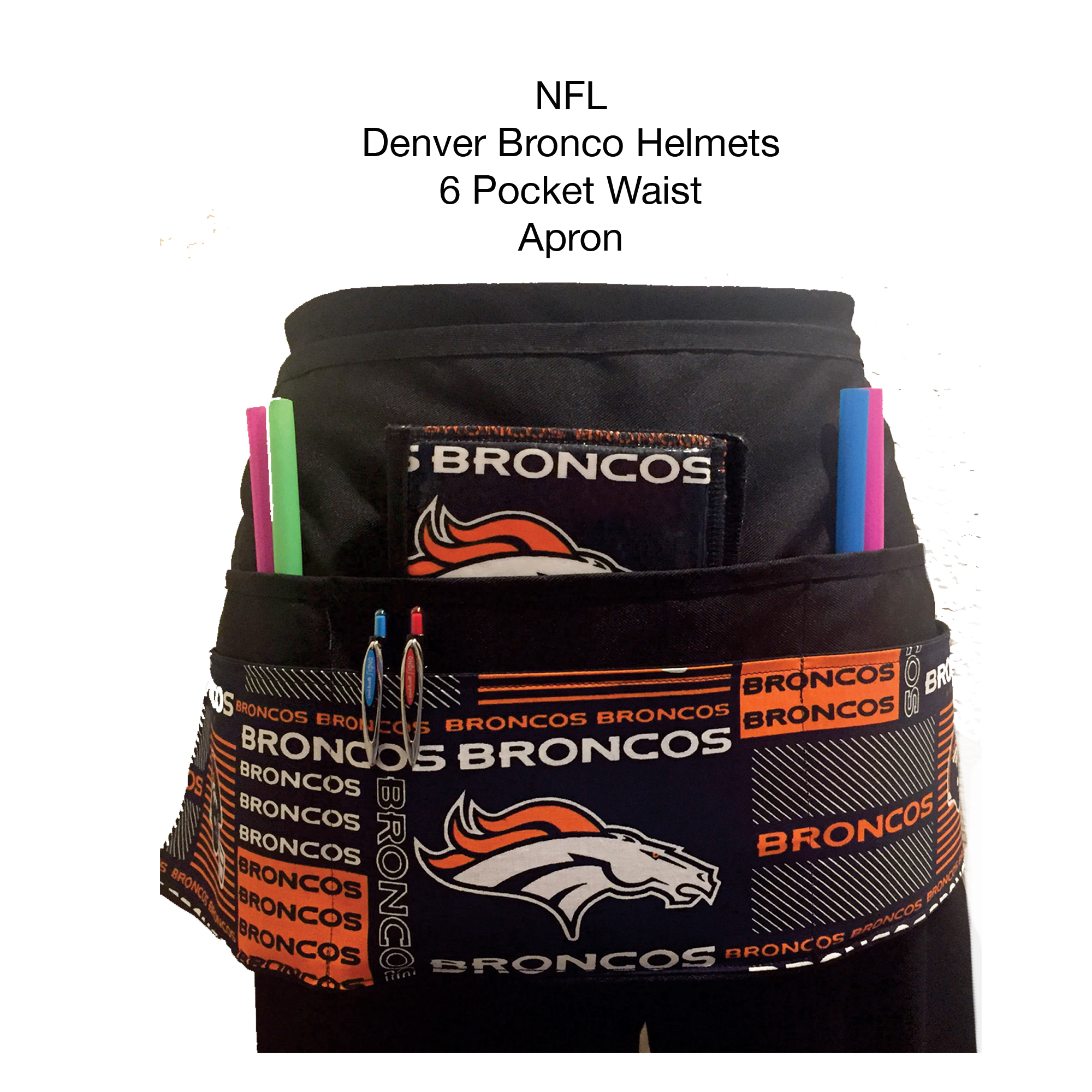 NFL Denver Broncos Helmets Apron