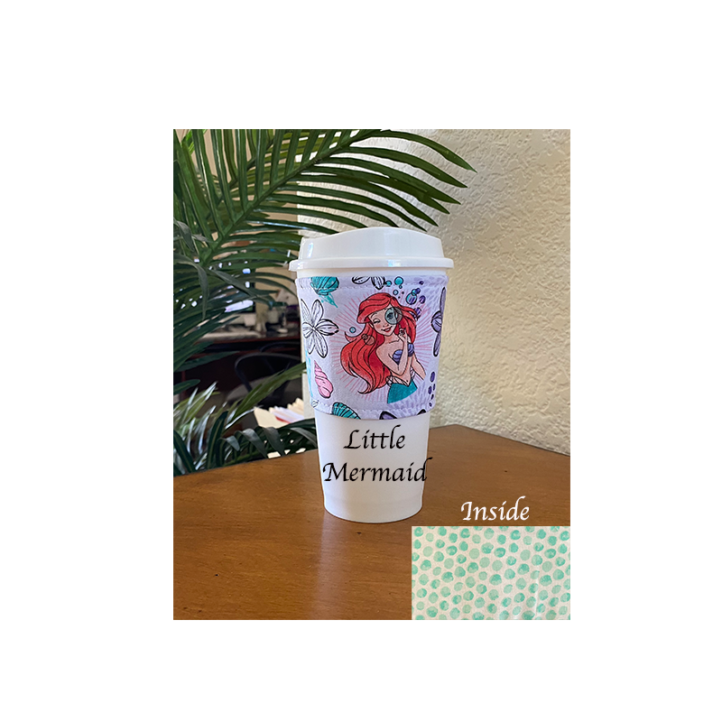 Little Mermaid Coffee Cozy