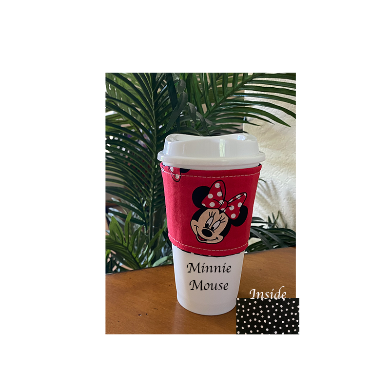 Minnie Mouse Coffee Cozy