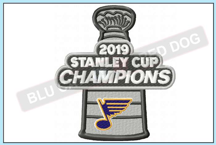 Server Wallet / Book  NHL St Louis Blues Championship Embroidery