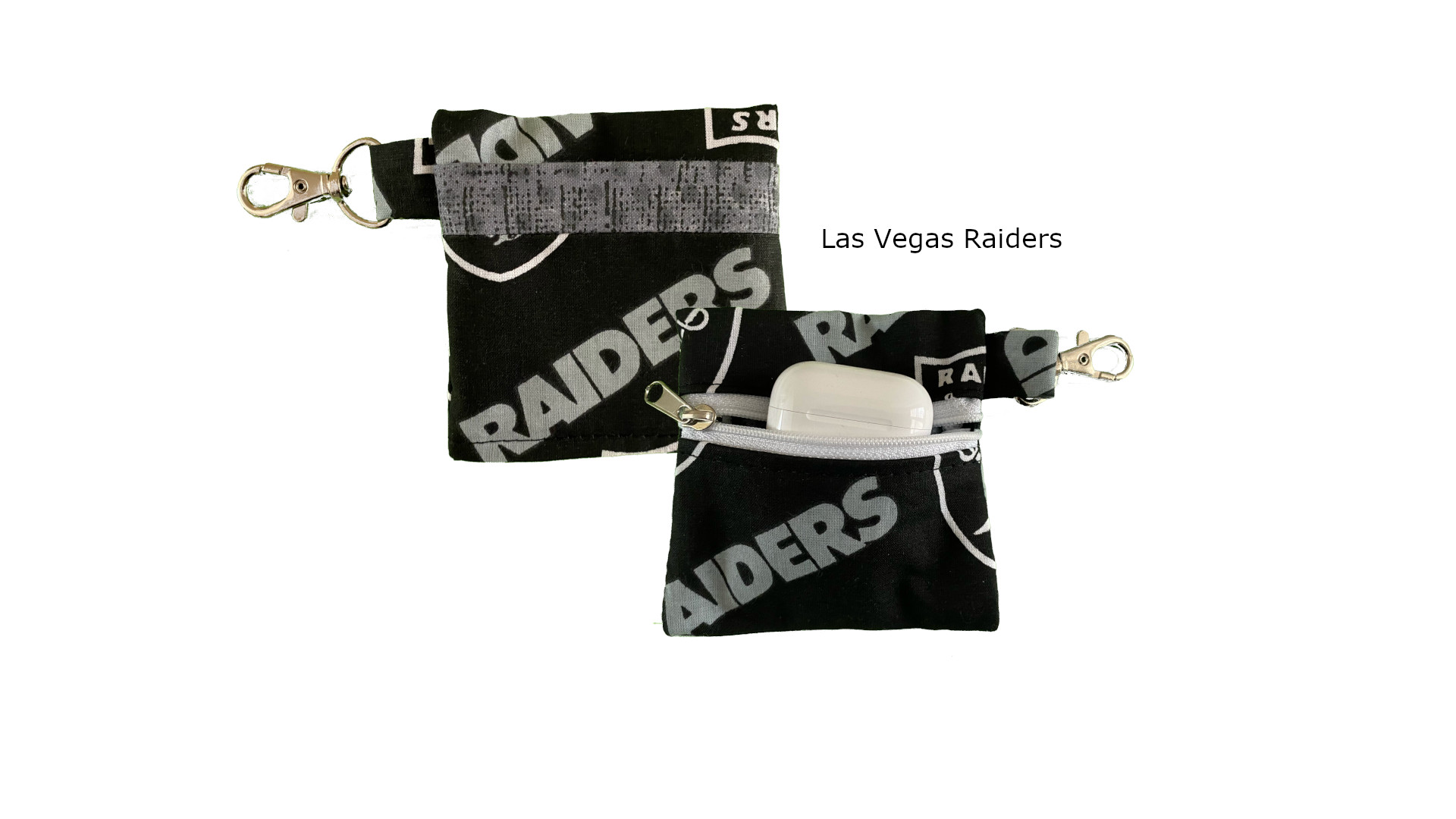 Las Vegas Raiders Keychain Pouch