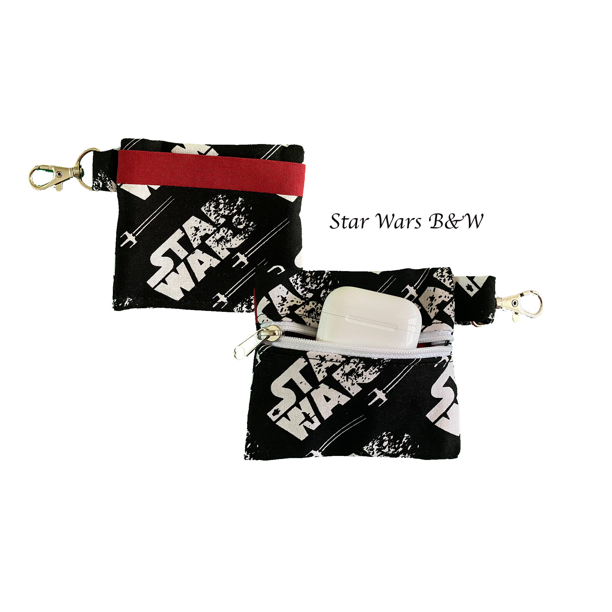 Star Wars B&W Keychain Pouch