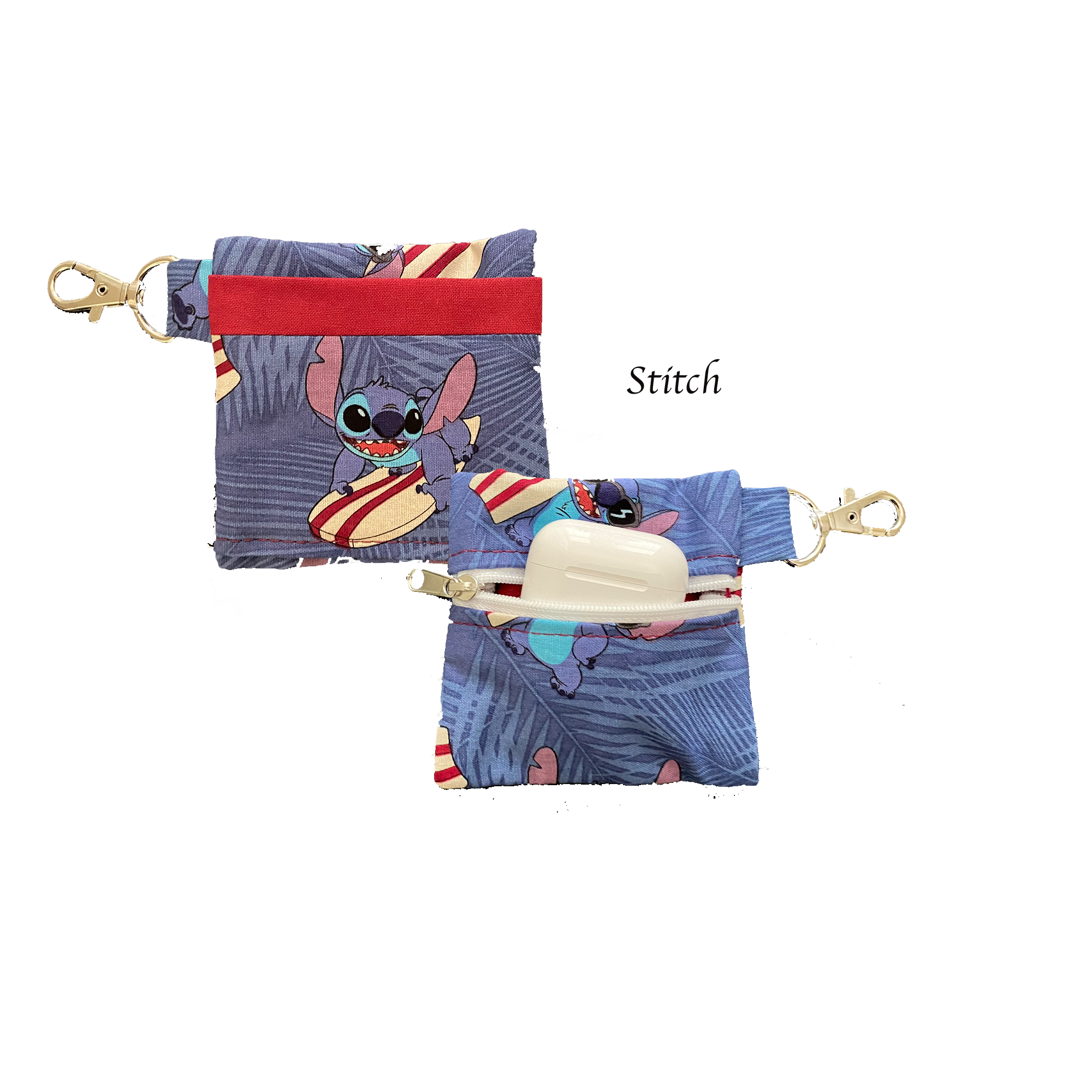 Stitch Keychain Pouch