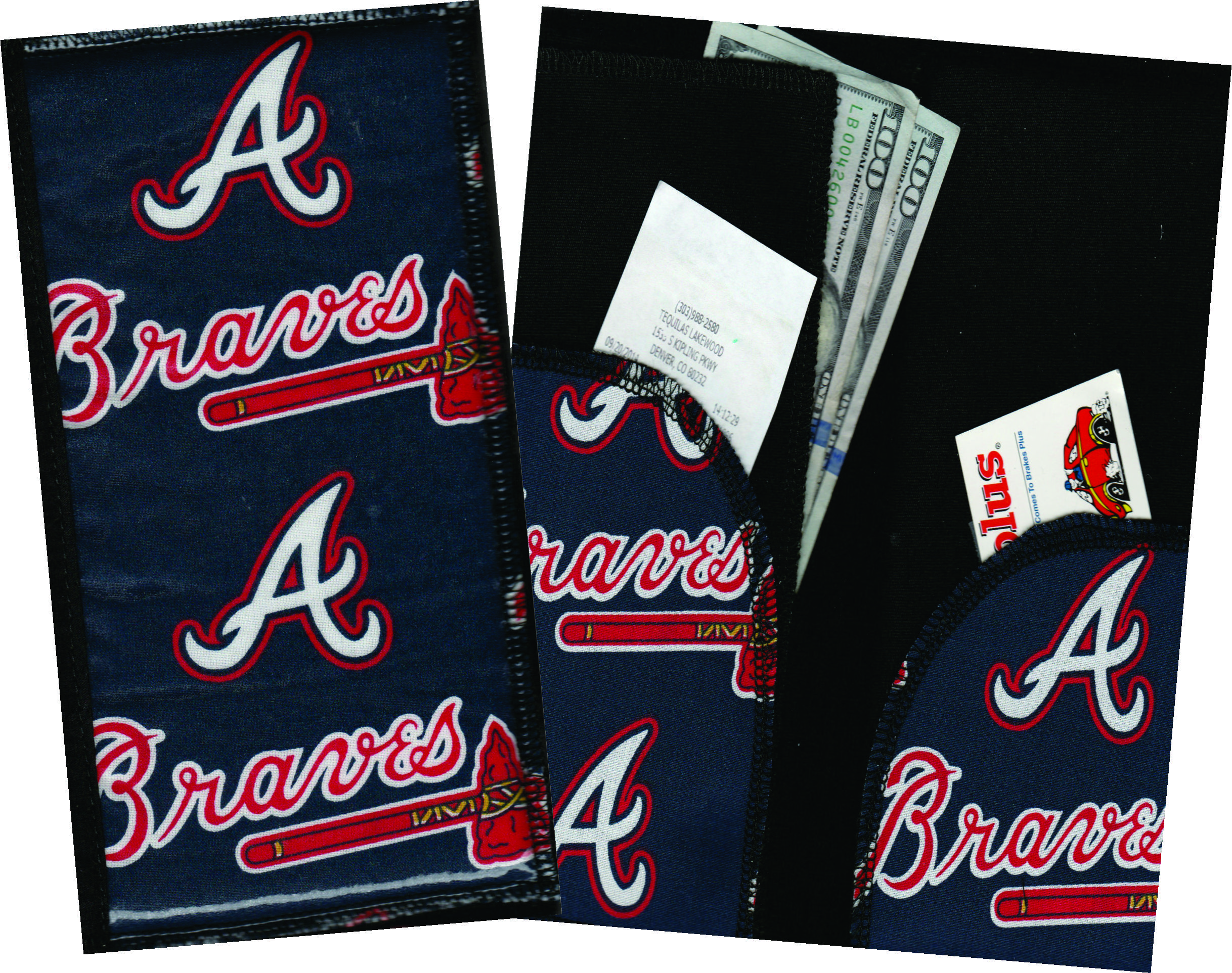 MLB Atlanta Braves Cotton Fabric