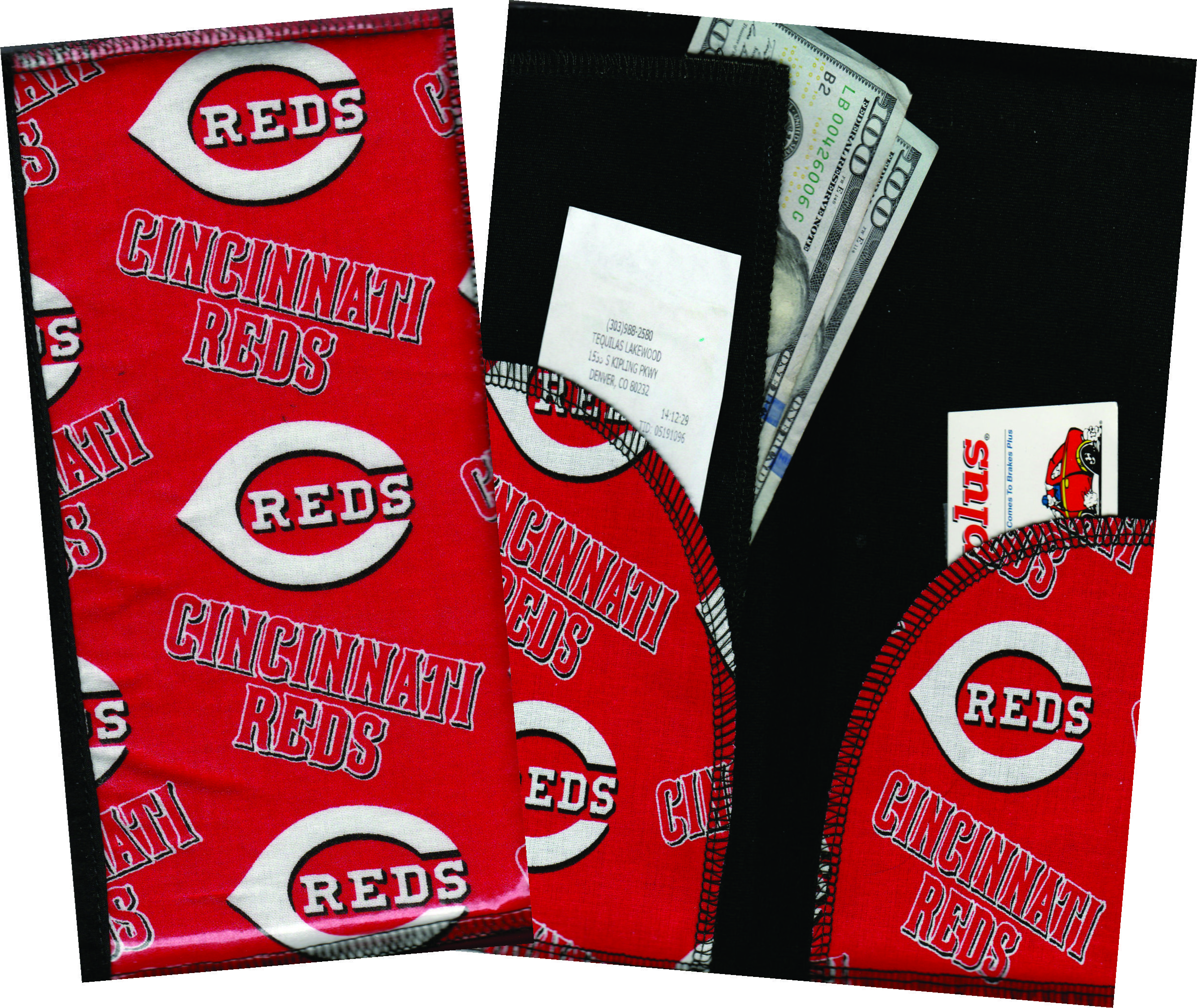 Server Wallet / Book  MLB Cincinnati Reds