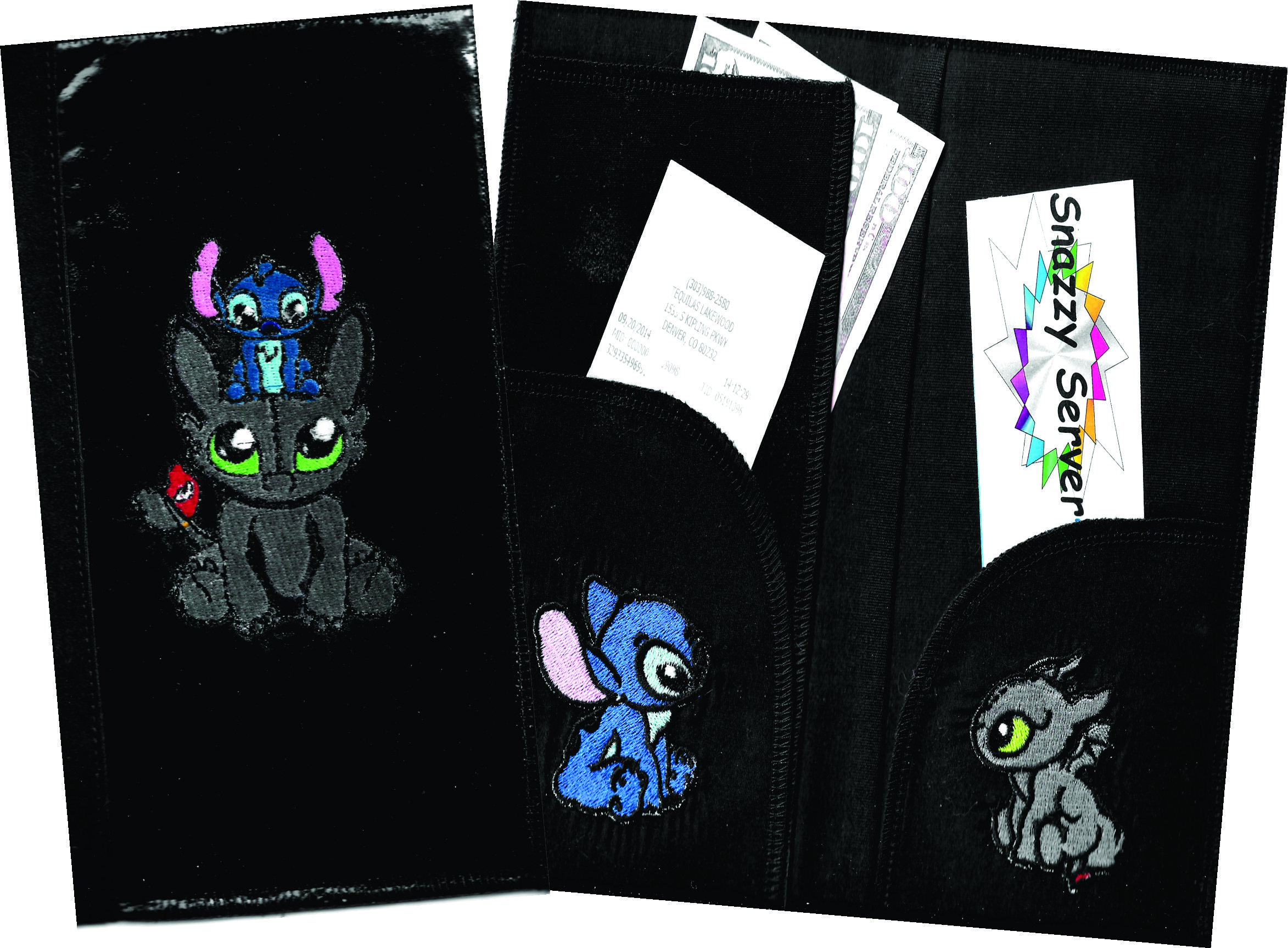 Server Wallet / Book Stitch & Toothless