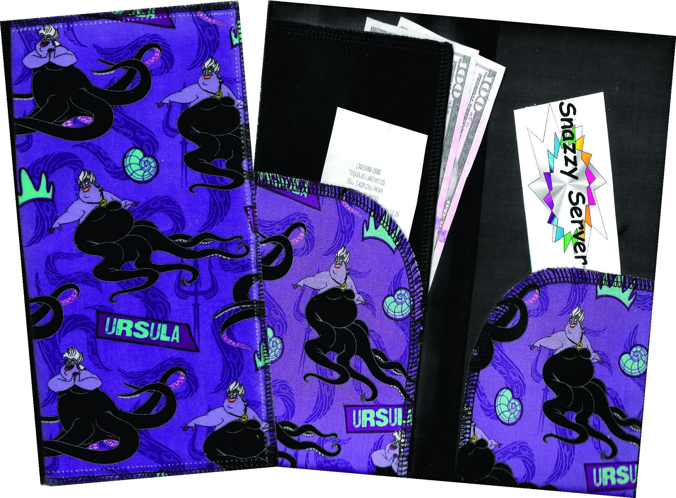 Server Wallet / Book  Disney Ursula