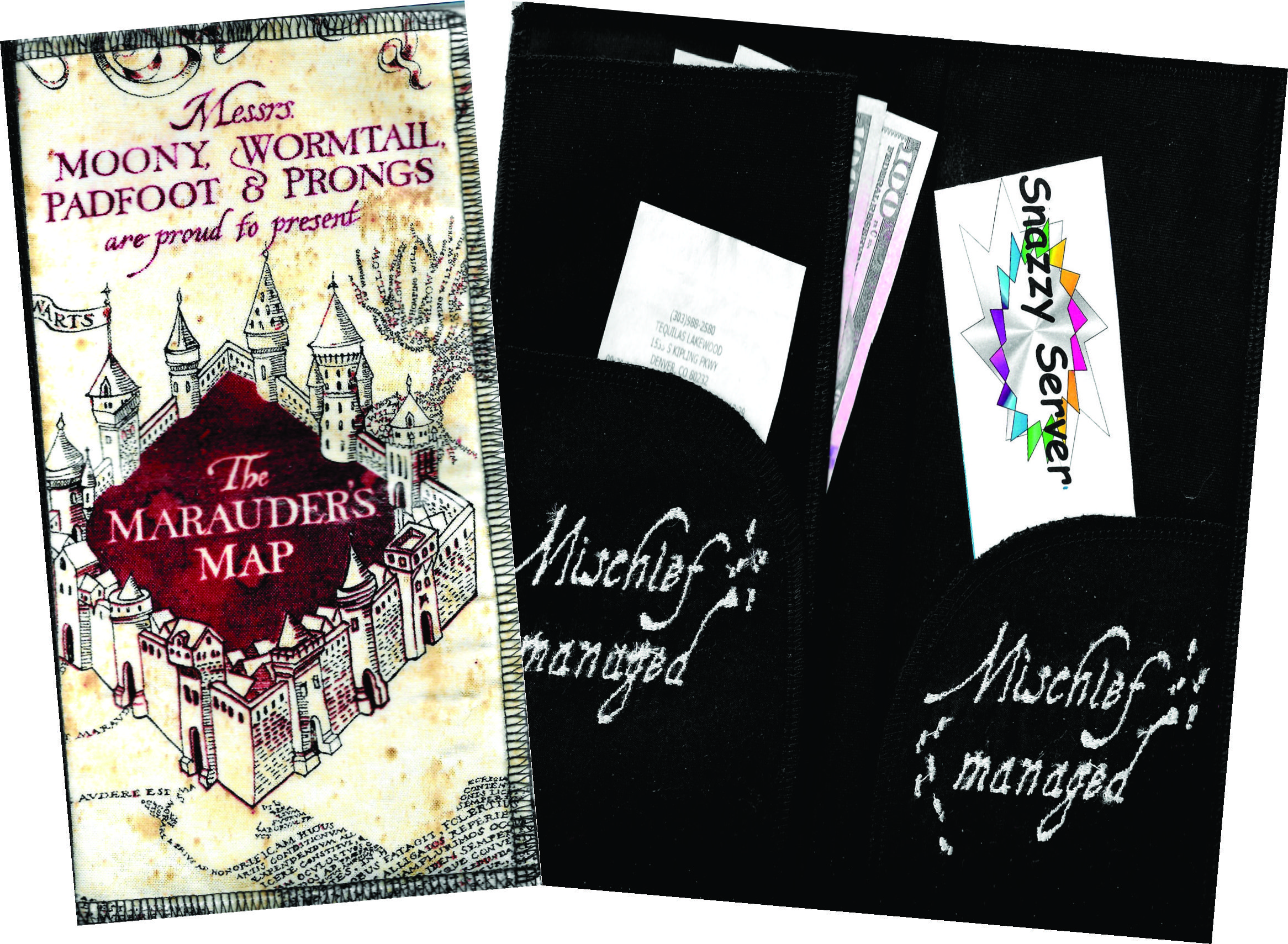 Server Wallet / Book Harry Potter Mischief