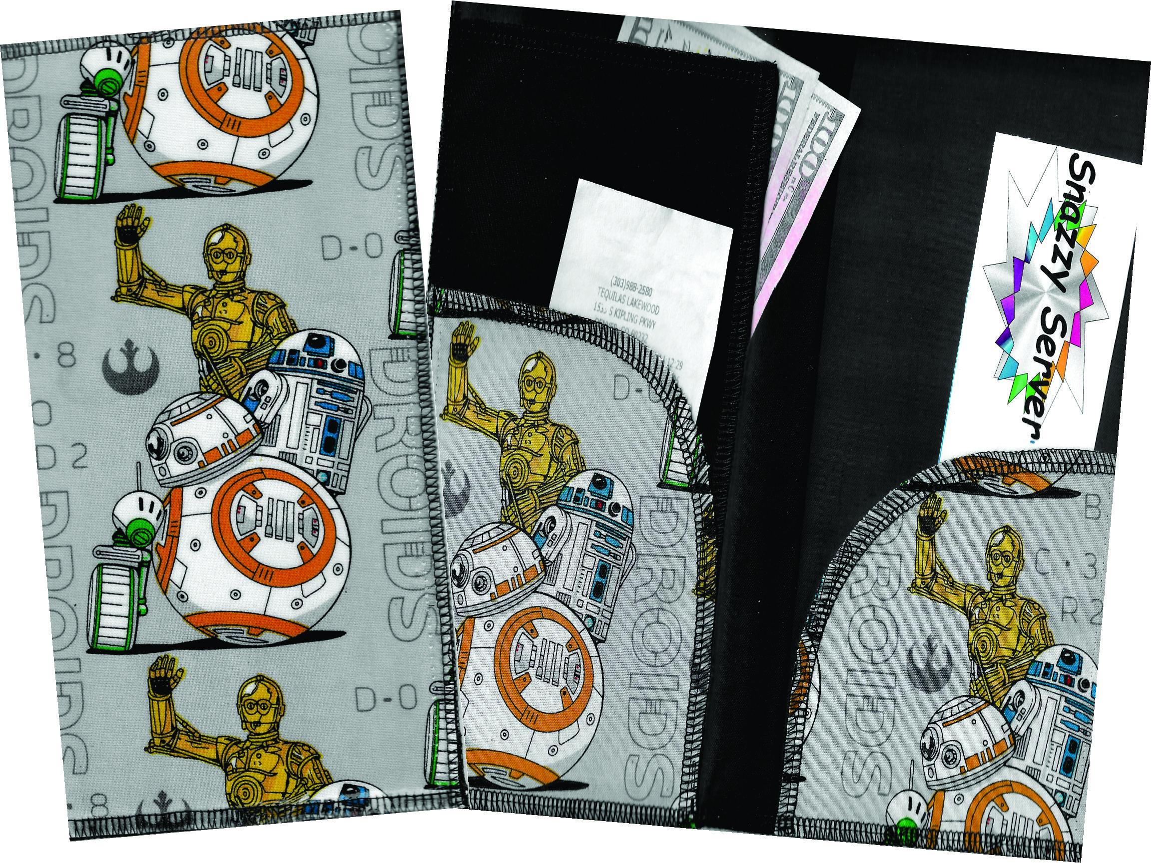 Server Wallet / Book  Star Wars Droids