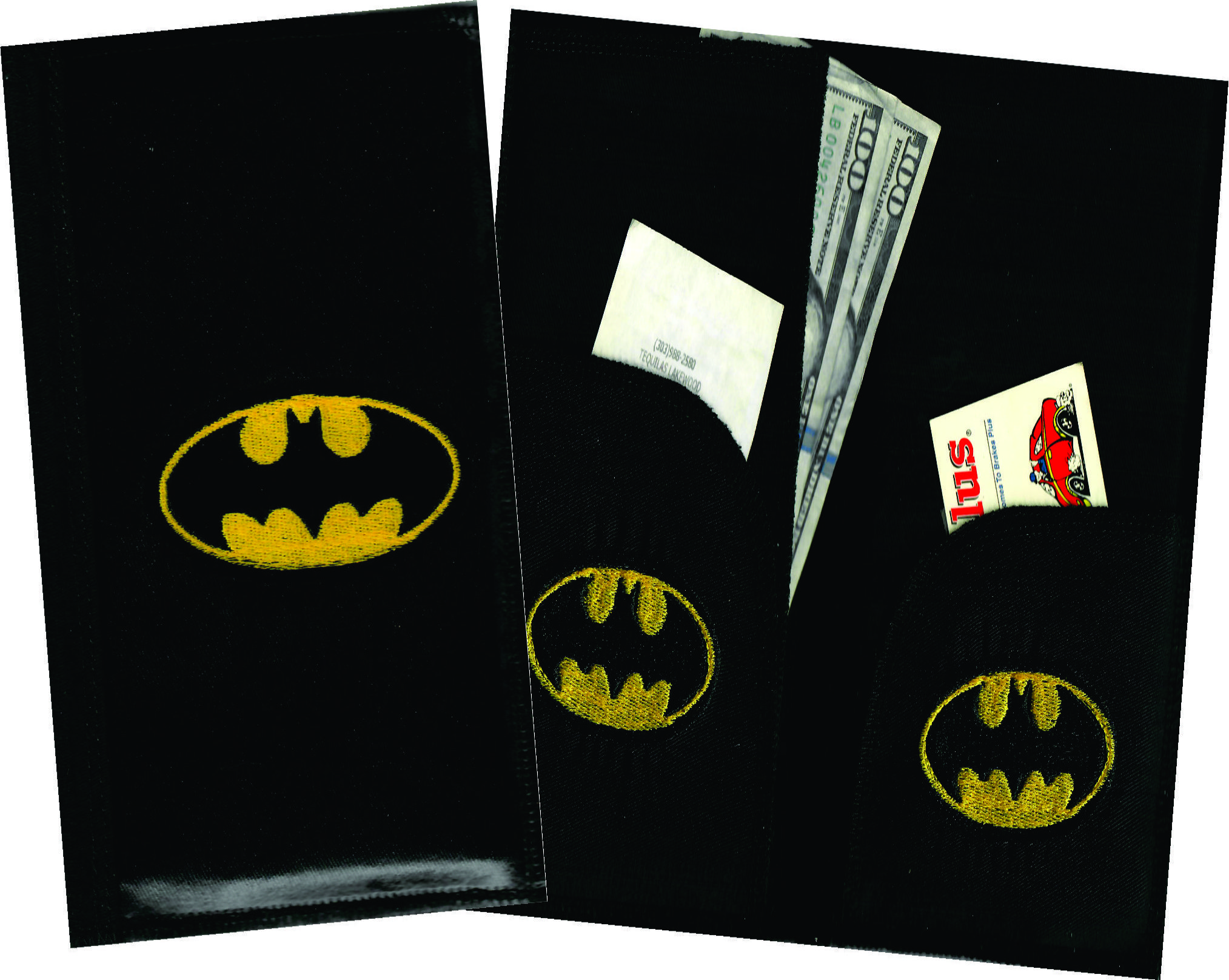 Server Wallet / Book Batman Embroidery - Snazzy Server