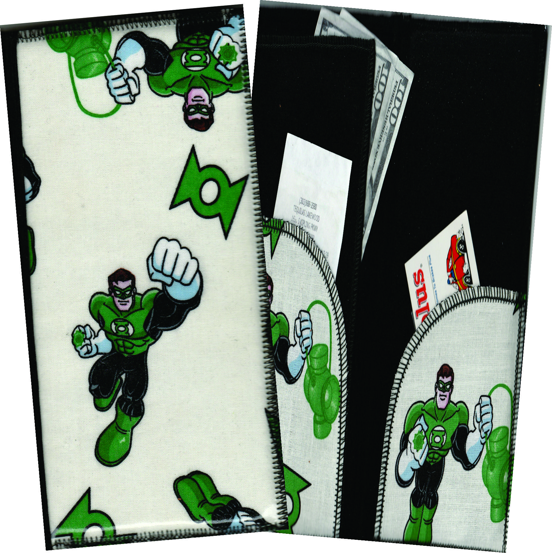 Server Wallet / Book  Green Lantern