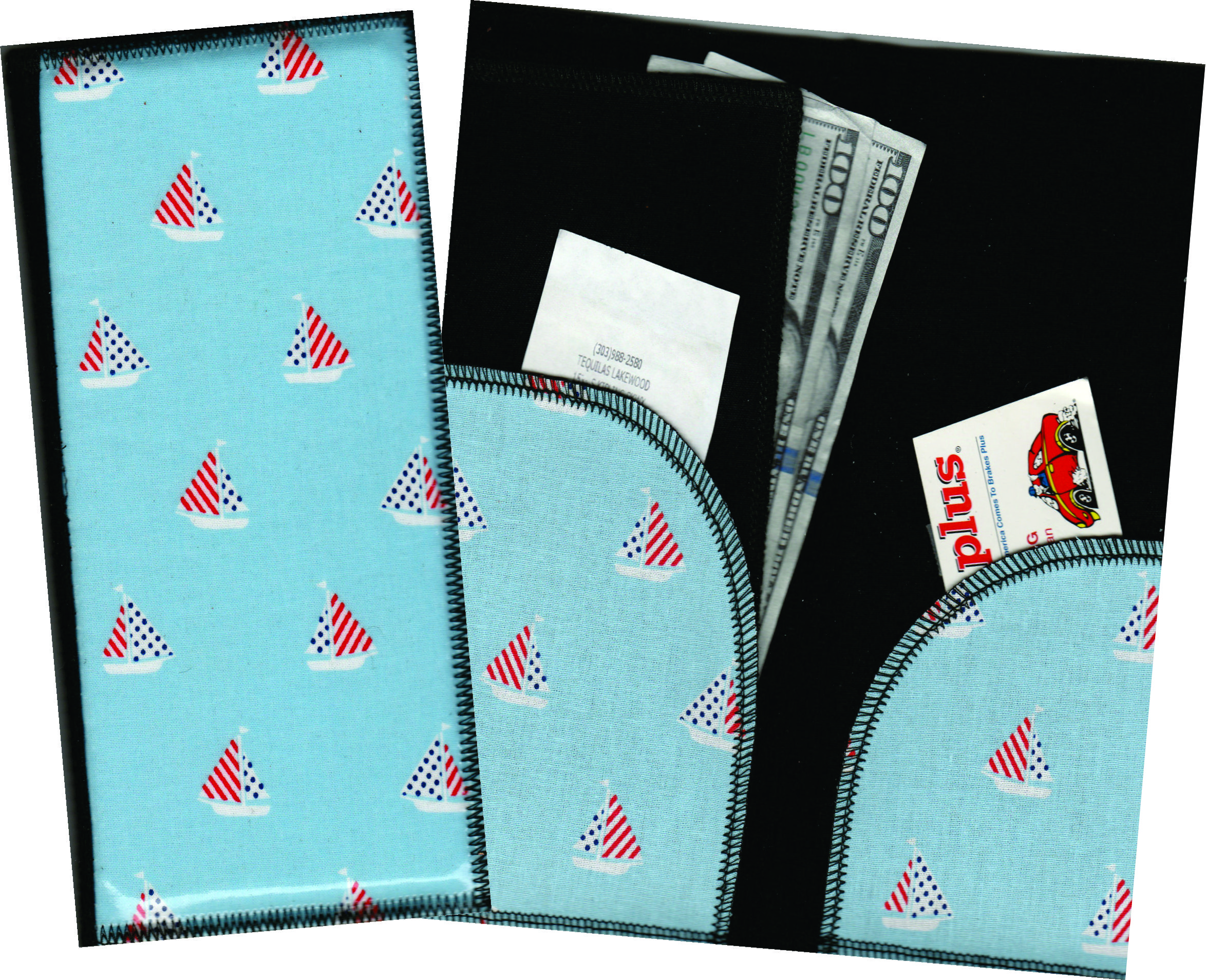 Server Wallet / Book  Sail Boats