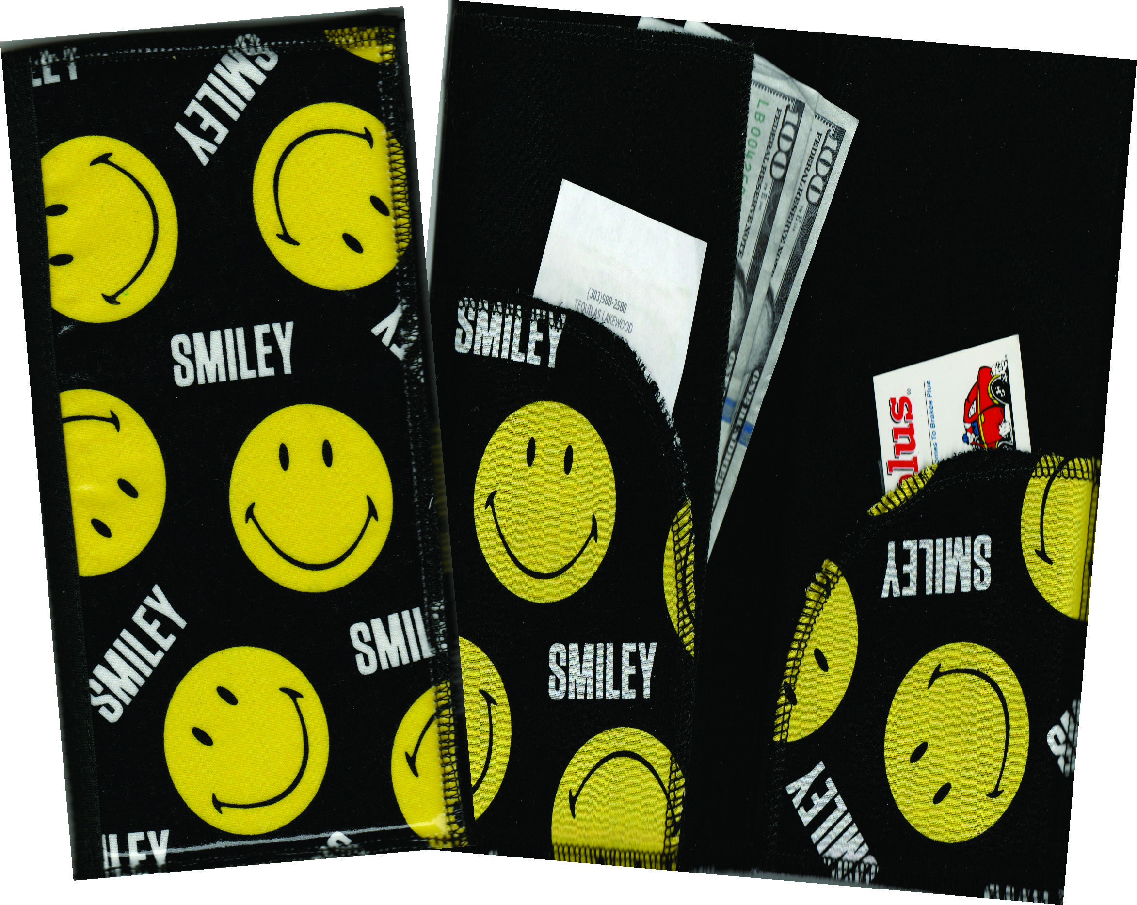 Server Wallet / Book  Smiley Face