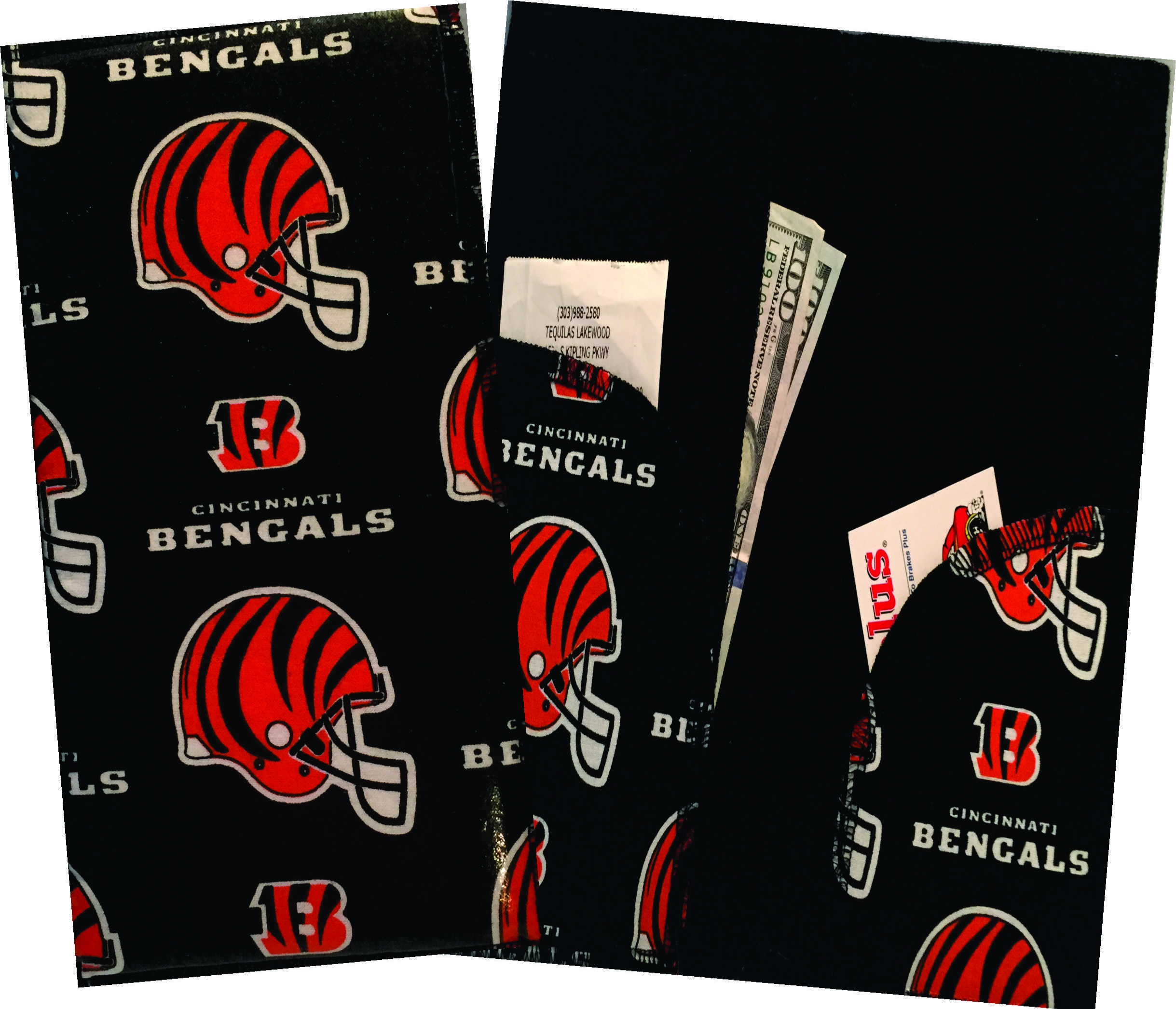 Server Wallet / Book  NFL Cincinnati Bengals