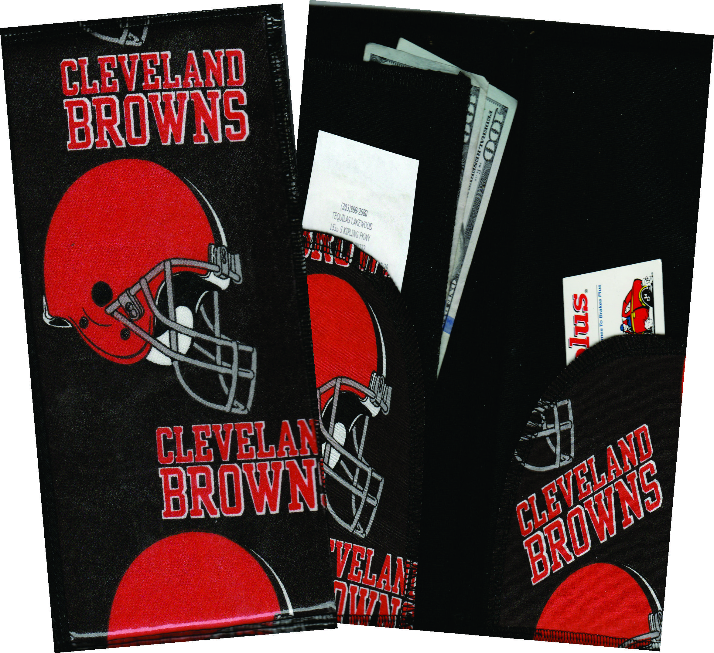 Server Wallet / Book NFL Cleveland Browns - Snazzy Server