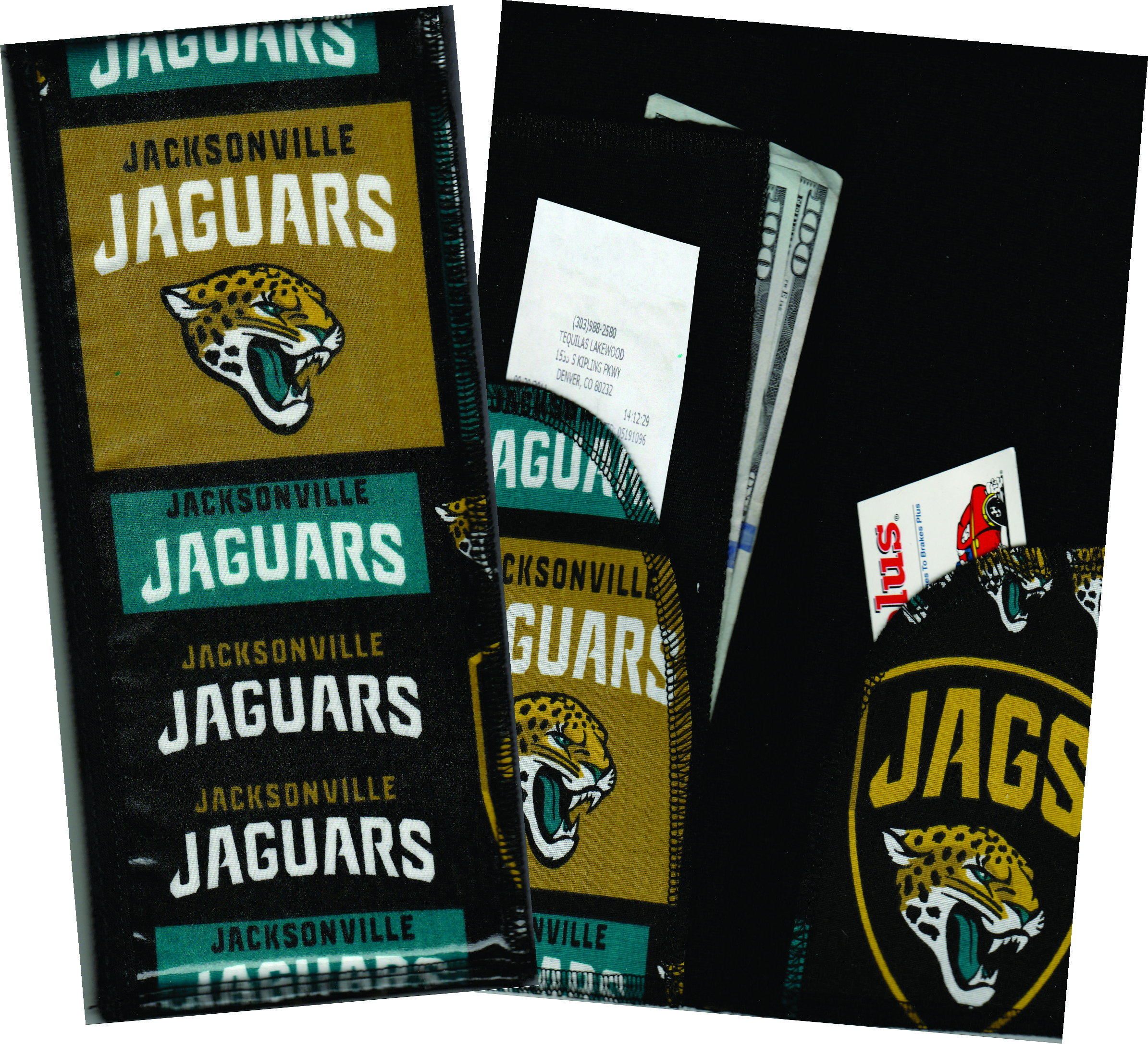 Server Wallet / Book  NFL Jacksonville Jaguars