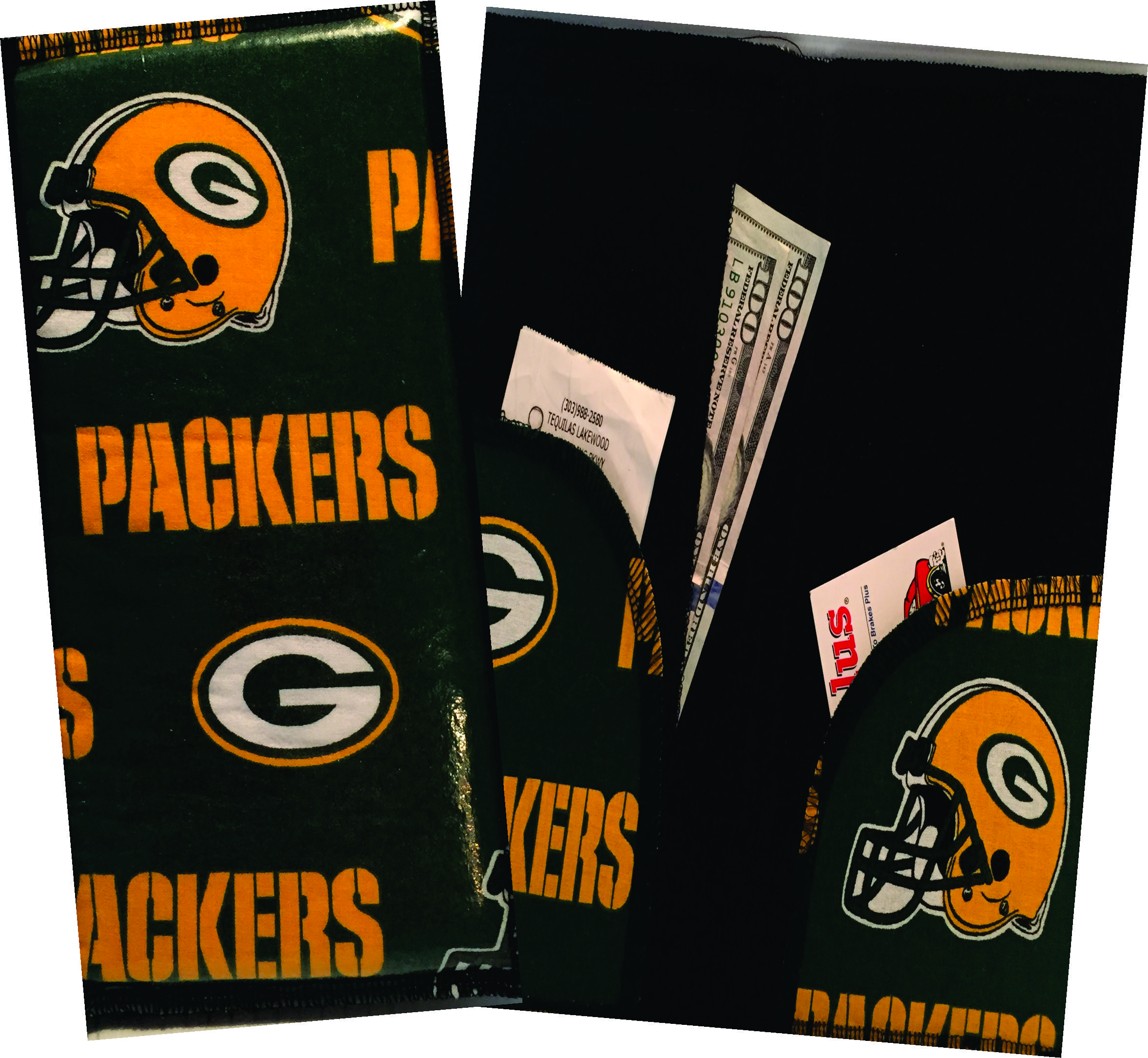 Server Wallet / Book  NFL Green Bay Packers