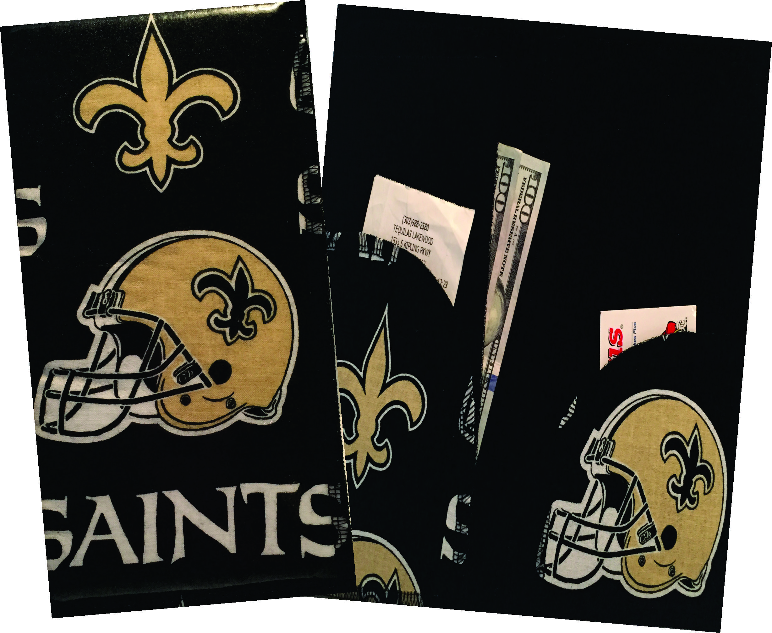 Server Wallet / Book  NFL New Orleans Saints