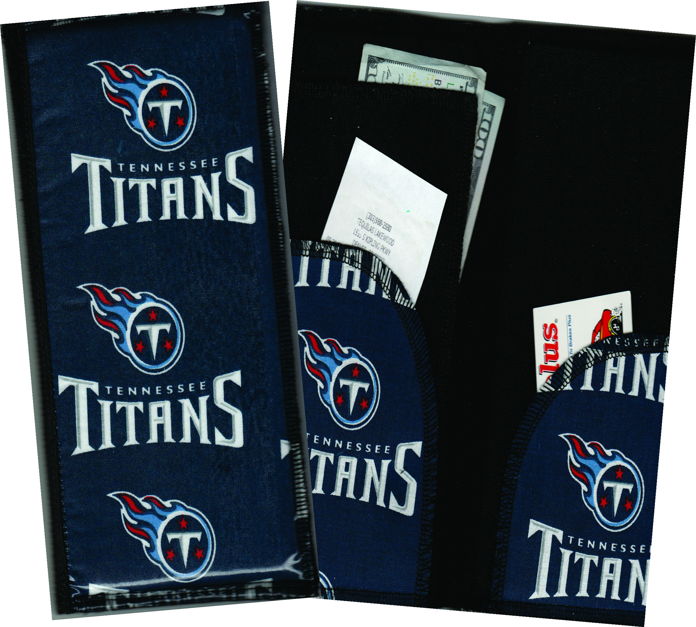 Server Wallet / Book NFL Tennessee Titans - Snazzy Server