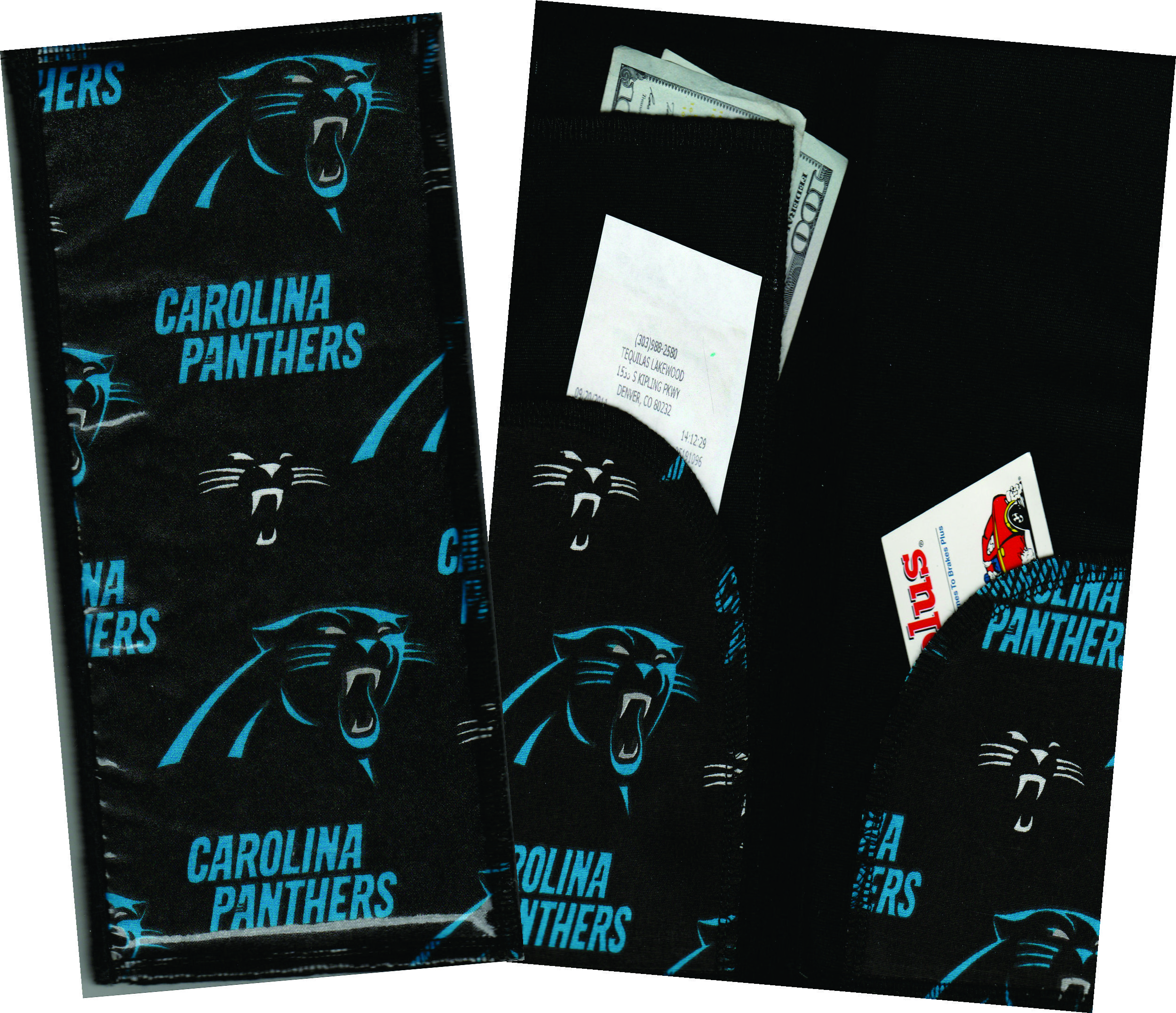 Server Wallet / Book  NFL Carolina Panthers