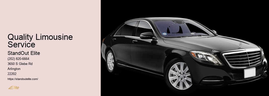 Luxury Sedan Service Washington DC