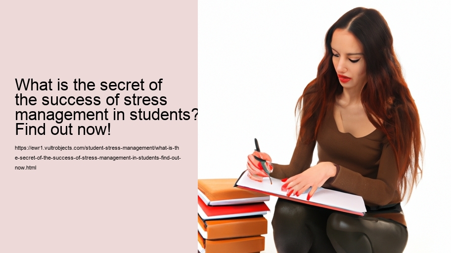 What is the secret of the success of stress management in students? Find out now!