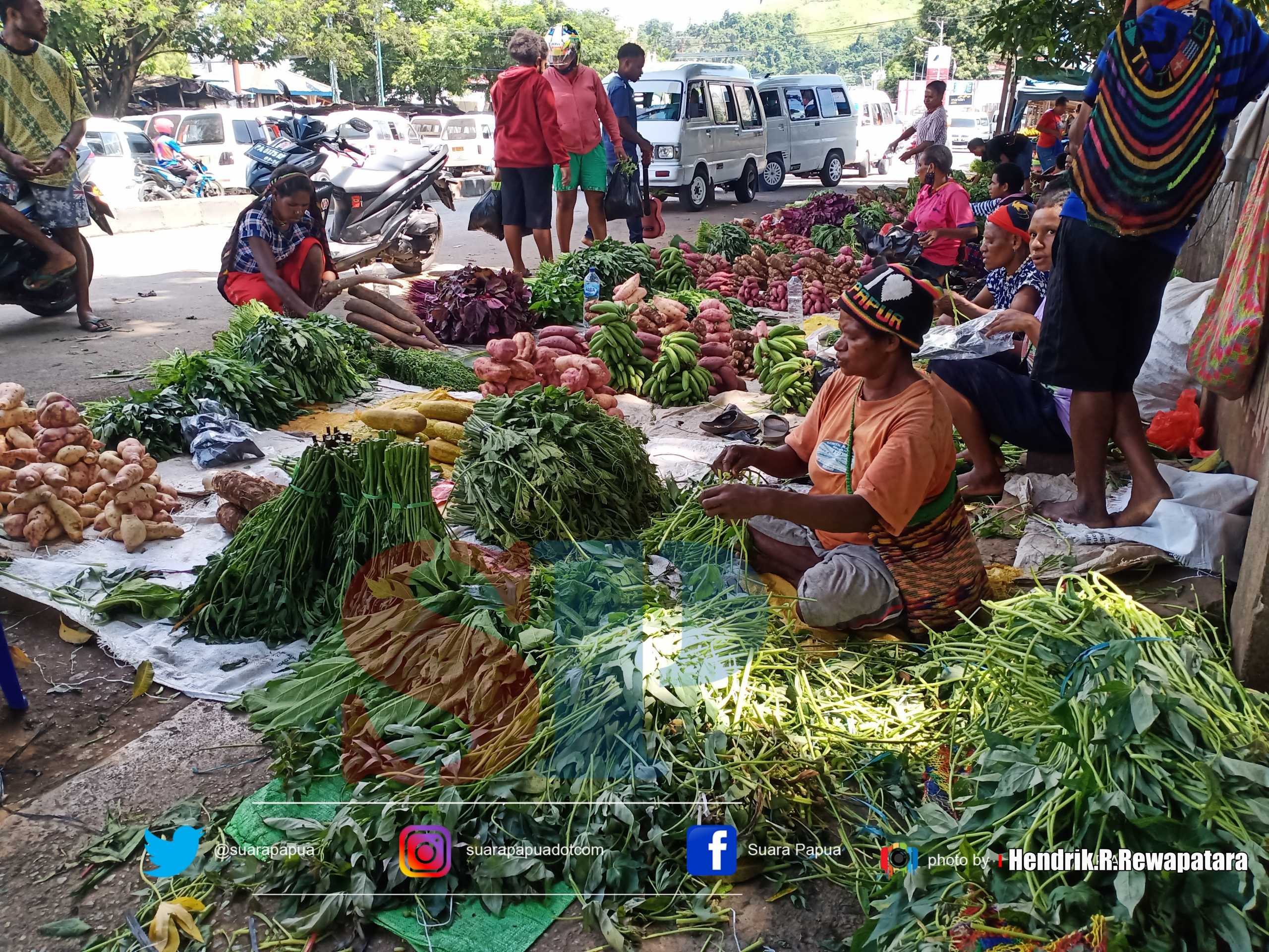  FOTO Pasar  di Expo Kota Jayapura Suara Papua
