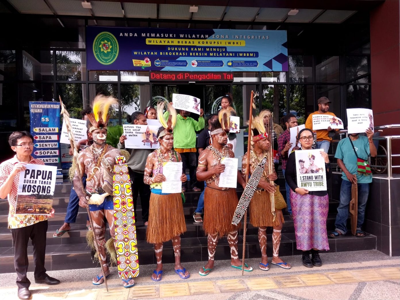 Berjuang Selamatkan Hutan Awyu Masyarakat Adat Datangi Ptun Jakarta Suara Papua 