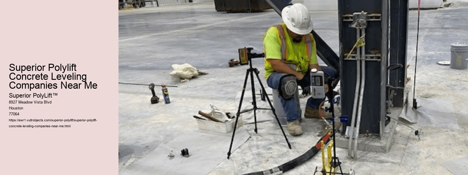 Superior Polylift Concrete Leveling Companies Near Me