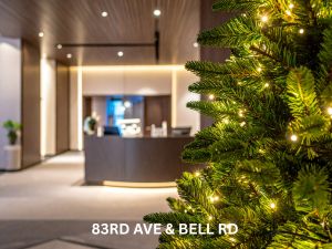 How do you highlight stone or brick features with LEDs?