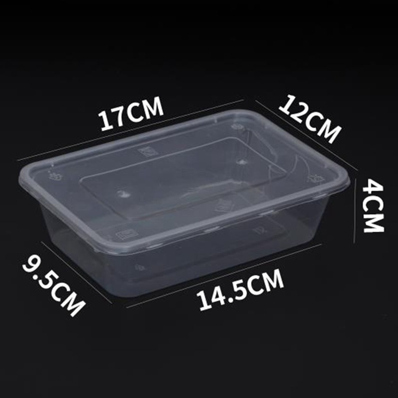 Import Disposable Plastic Fast Food Box Transparent Packaging Box ...