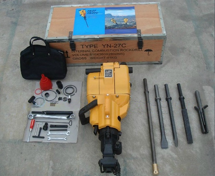 Factory Price Gas Power Rock Drill Yn27c Manual Hand Internal