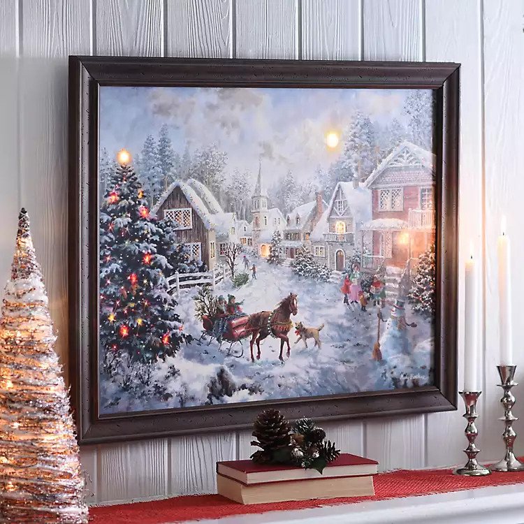  How can I decorate my wall for Christmas?