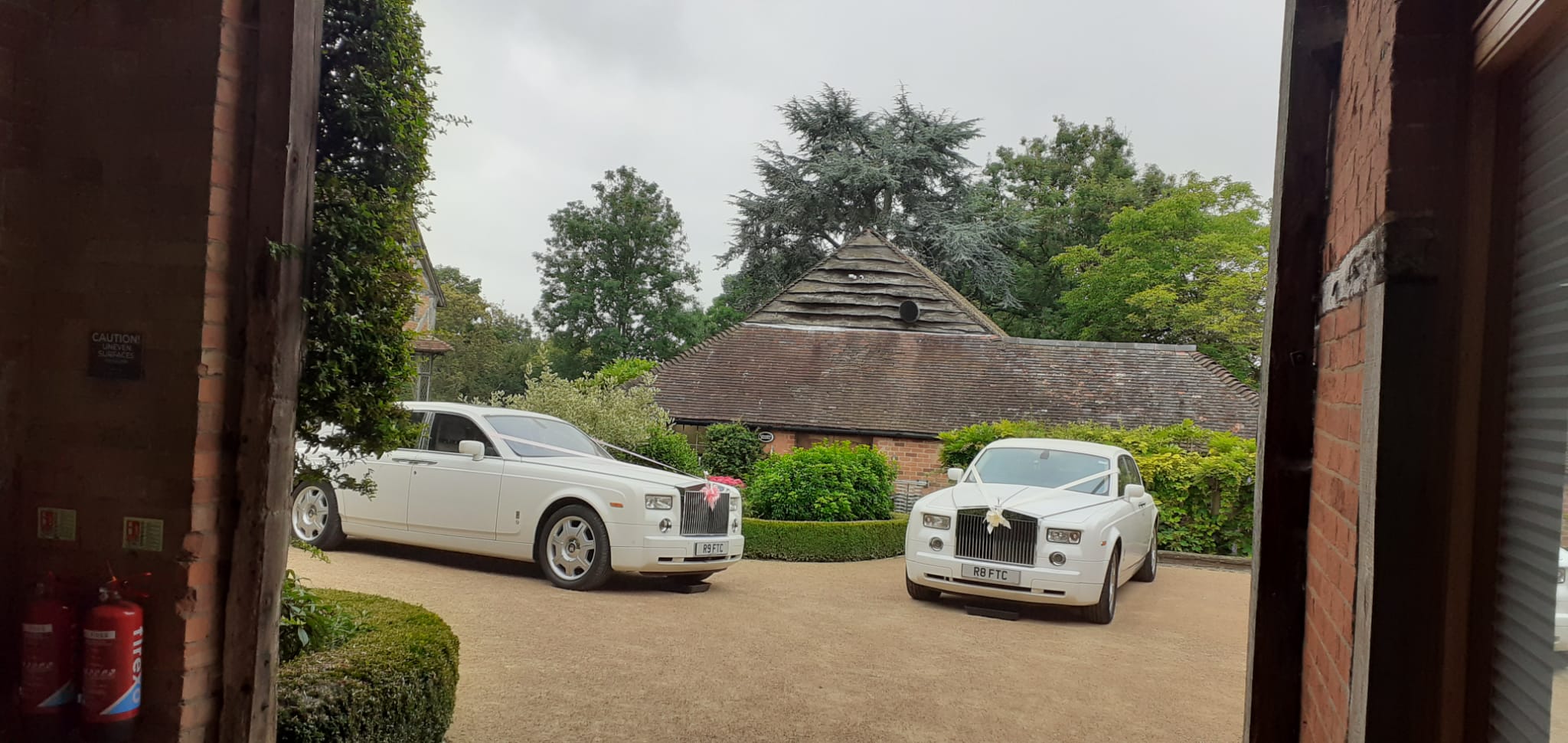 Wedding cars near Oxford