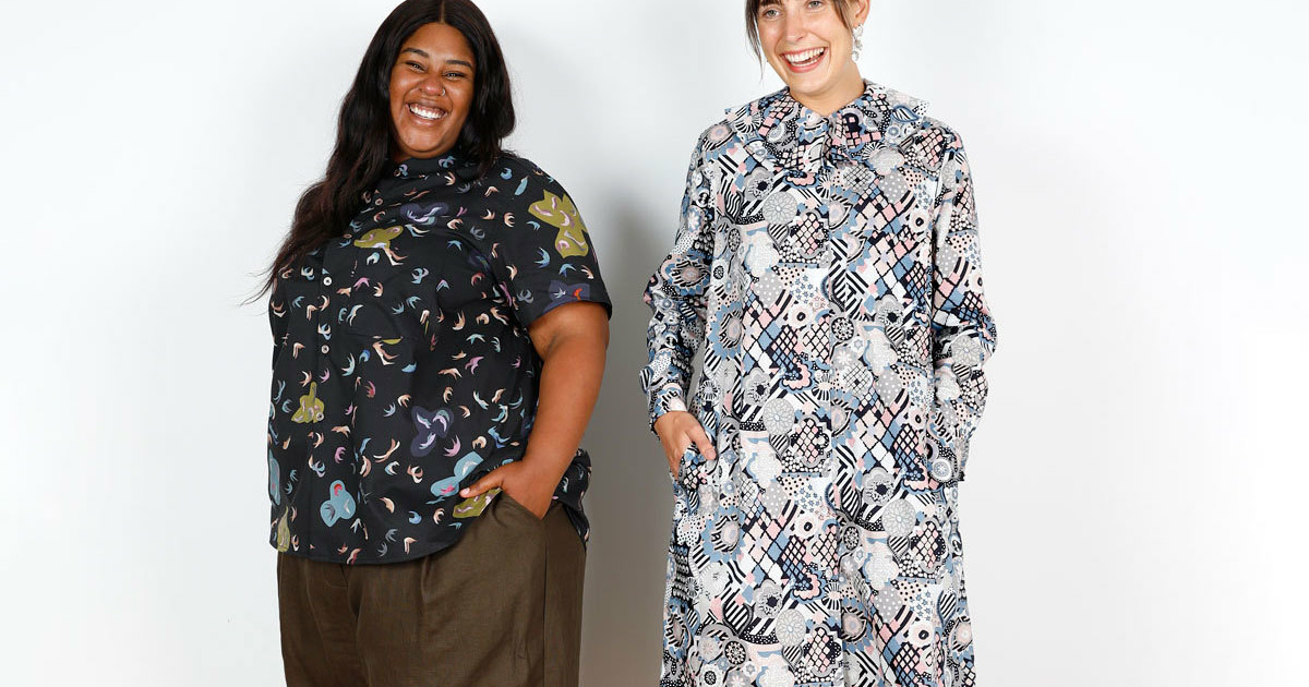 Bloom Shirt + Dress in Liberty Tana Lawn - New Zealand