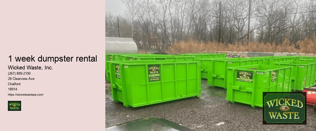 rubbish container rental