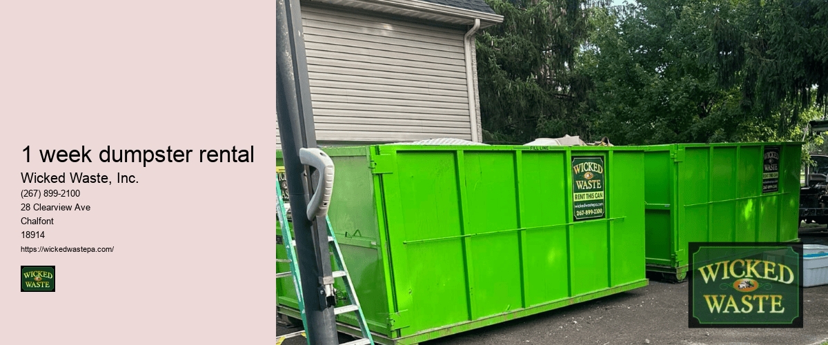 dumpster rental company