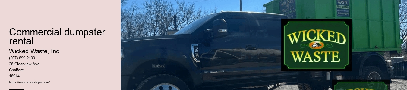 commercial dumpster rental