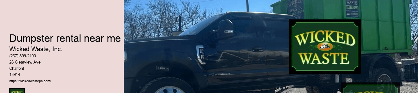 dumpster rental near me