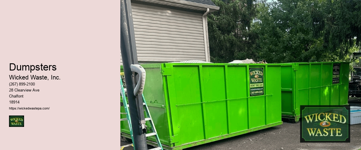 7 day dumpster rental