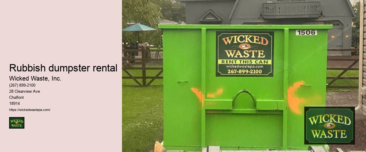 large dumpster rental