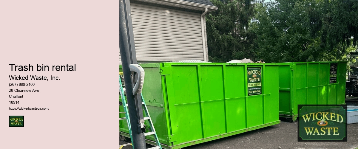 dumpster rental services